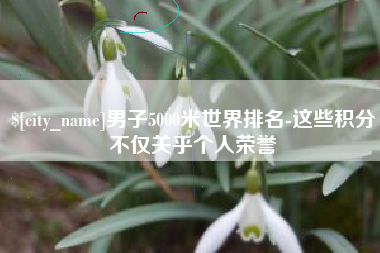 响水男子5000米世界排名-这些积分不仅关乎个人荣誉