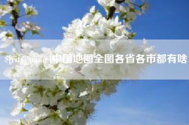 响水中国地图全图各省各市都有啥