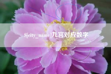 响水九宫对应数字