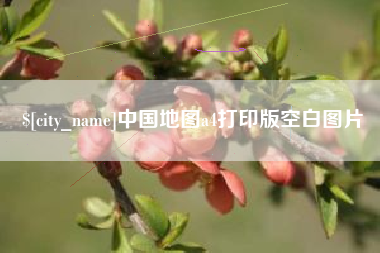 响水中国地图a4打印版空白图片