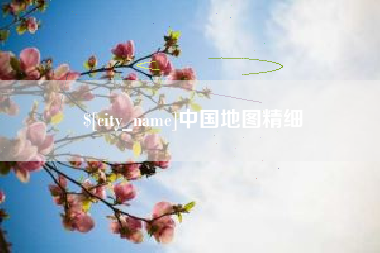 响水中国地图精细