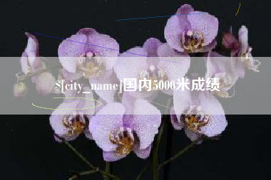 响水国内5000米成绩