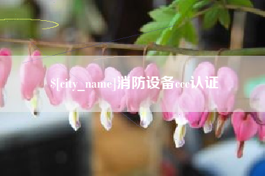 响水消防设备ccc认证