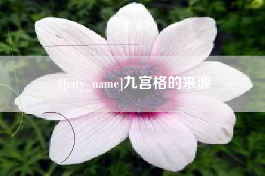 响水九宫格的来源