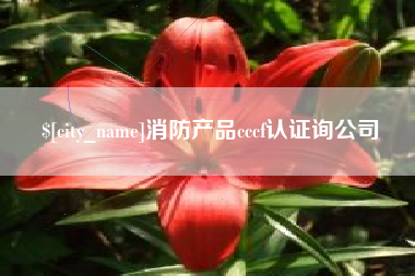 响水消防产品cccf认证询公司
