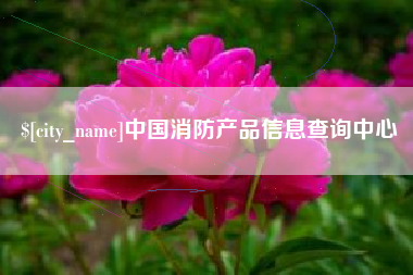 响水中国消防产品信息查询中心