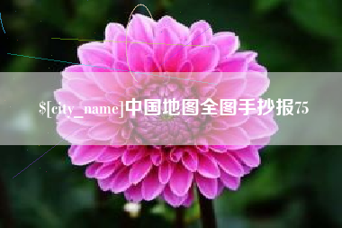 响水中国地图全图手抄报75