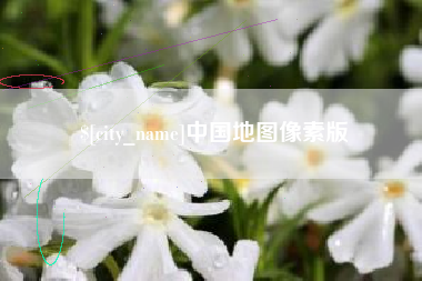 响水中国地图像素版