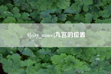 响水九宫的位置