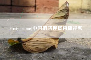 响水中国消防现场直播视频