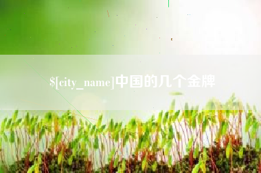 响水中国的几个金牌