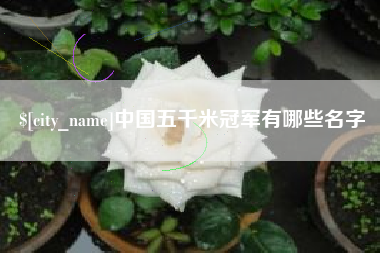 响水中国五千米冠军有哪些名字